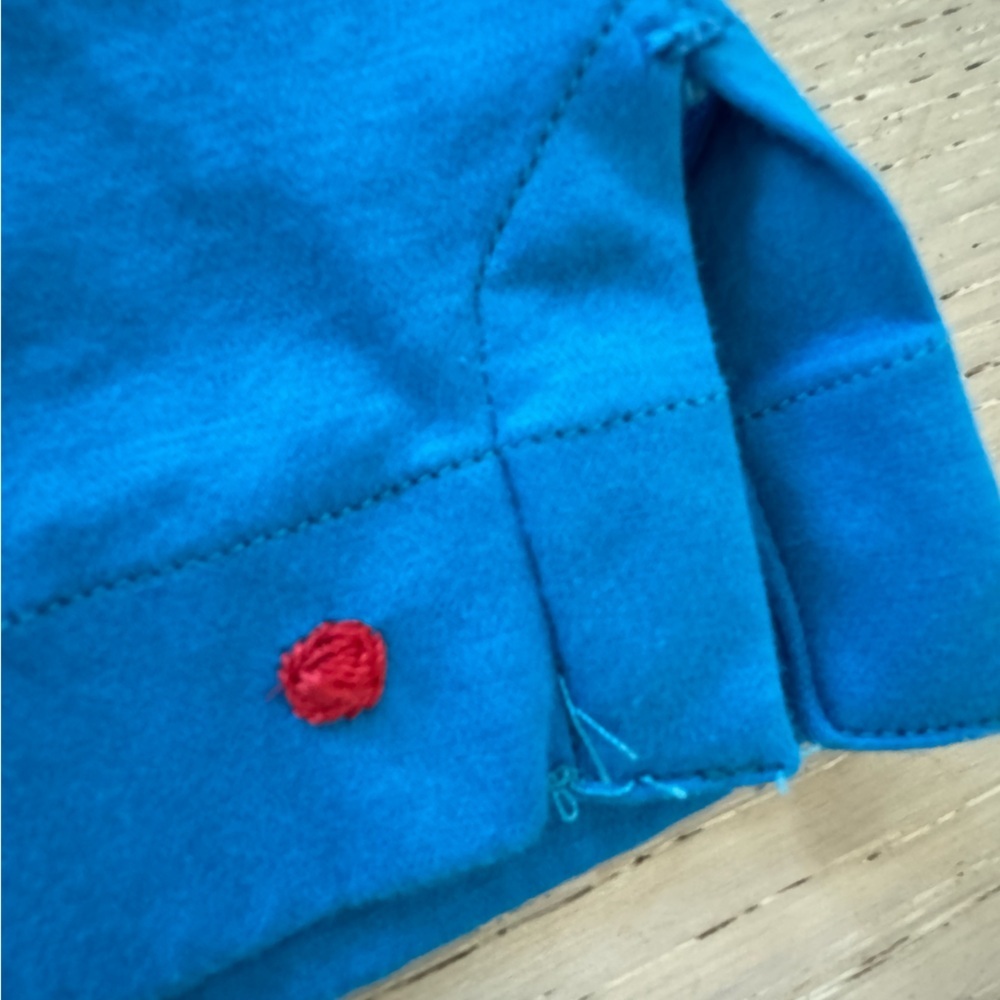 Kiton Positano Cotton Polo blue 17/39 - Picture 8 of 12